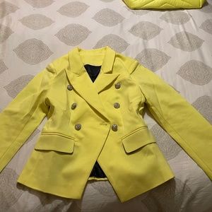 Sarah Ashley Balmain style Blazer